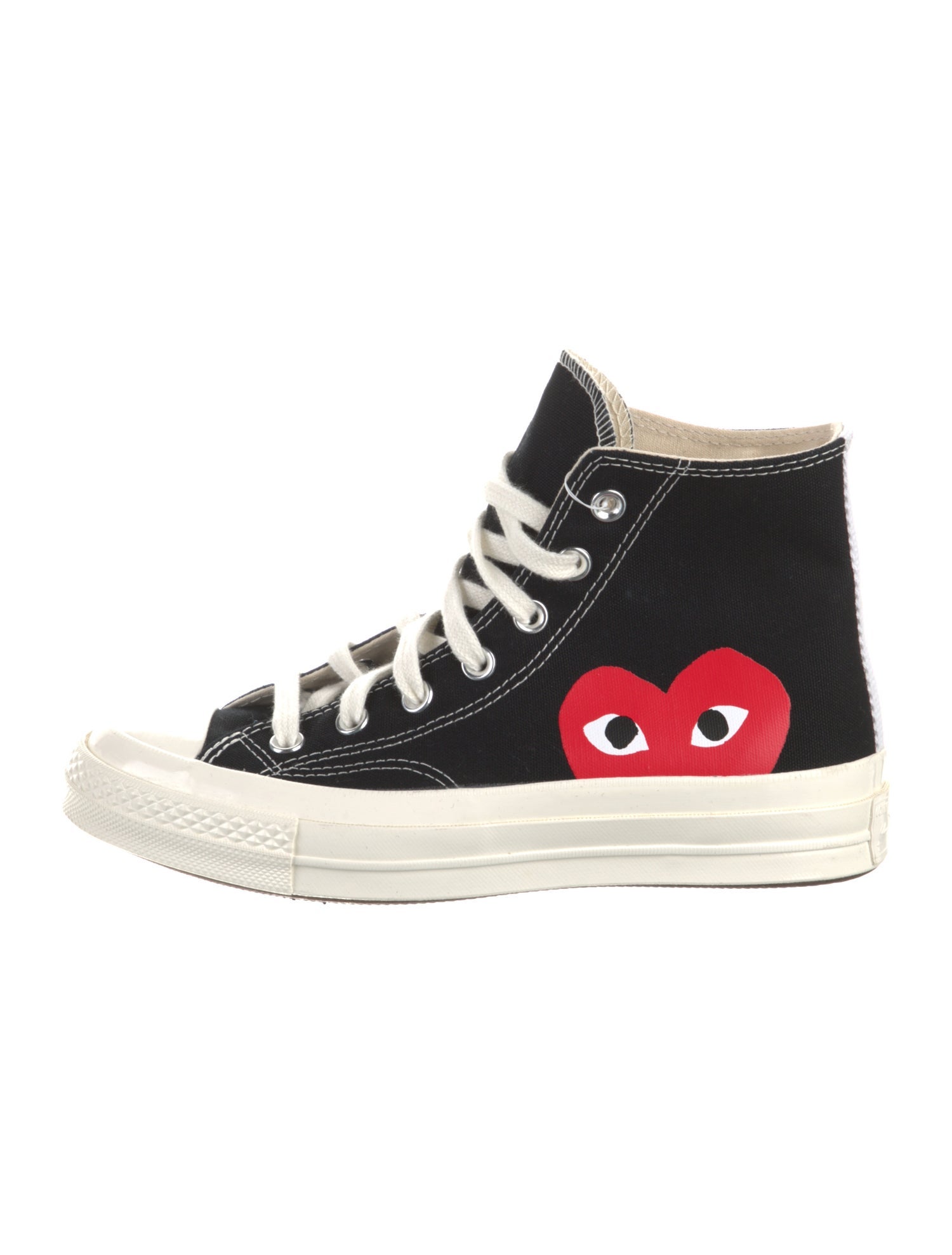 Comme des Garçons Play x Converse Canvas Printed Sneakers