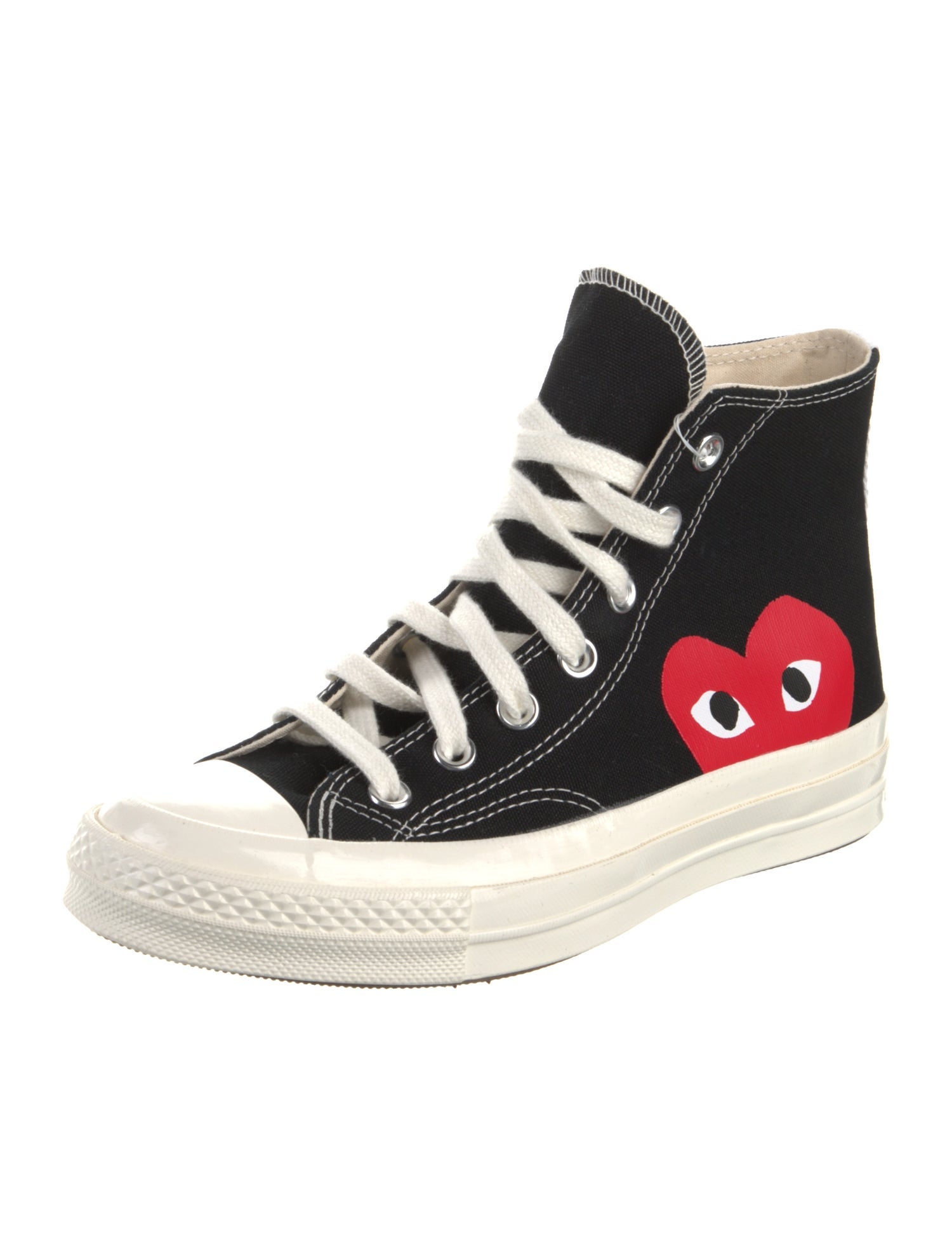 Comme des Garçons Play x Converse Canvas Printed Sneakers