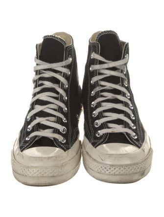 Comme des Garçons Play x Converse Canvas Printed Sneakers