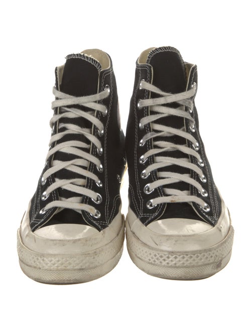 Comme des Garçons Play x Converse Canvas Printed Sneakers