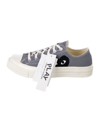 Comme des Garçons Play x Converse Canvas Printed Sneakers