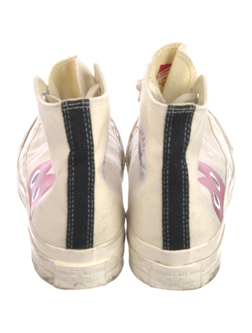 Comme des Garçons Play x Converse Canvas Printed Sneakers