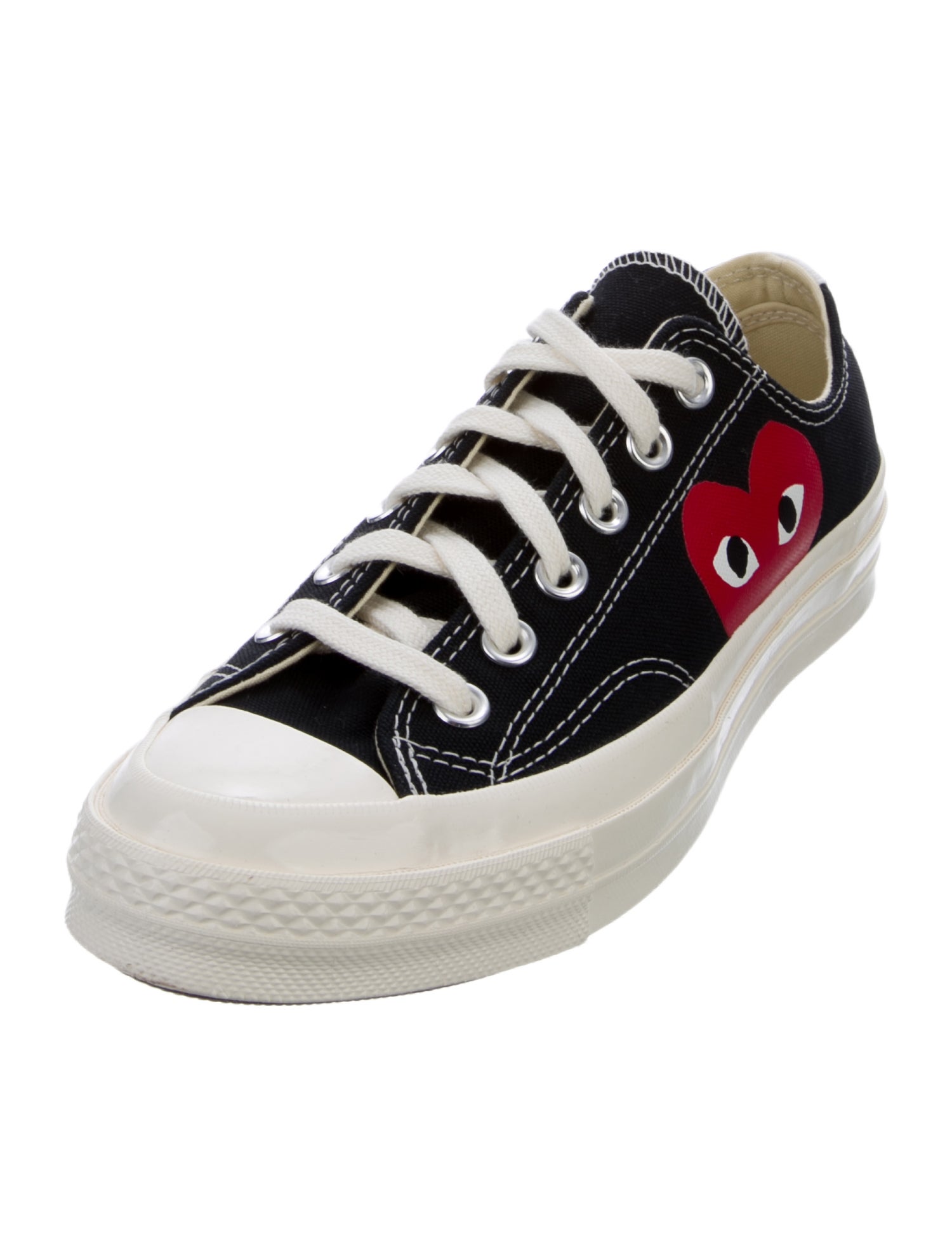 Comme des Garçons Play x Converse Canvas Printed Sneakers