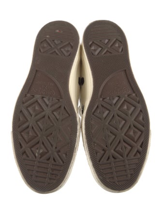 Comme des Garçons Play x Converse Canvas Polka Dot Print Sneakers