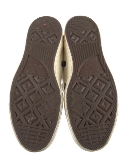 Comme des Garçons Play x Converse Canvas Polka Dot Print Sneakers