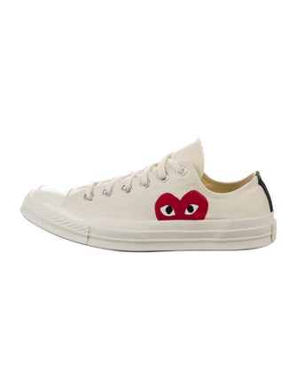 Comme des Garçons Play x Converse Canvas Graphic Print Sneakers