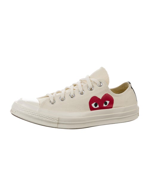 Comme des Garçons Play x Converse Canvas Graphic Print Sneakers