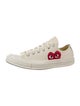Comme des Garçons Play x Converse Canvas Graphic Print Sneakers
