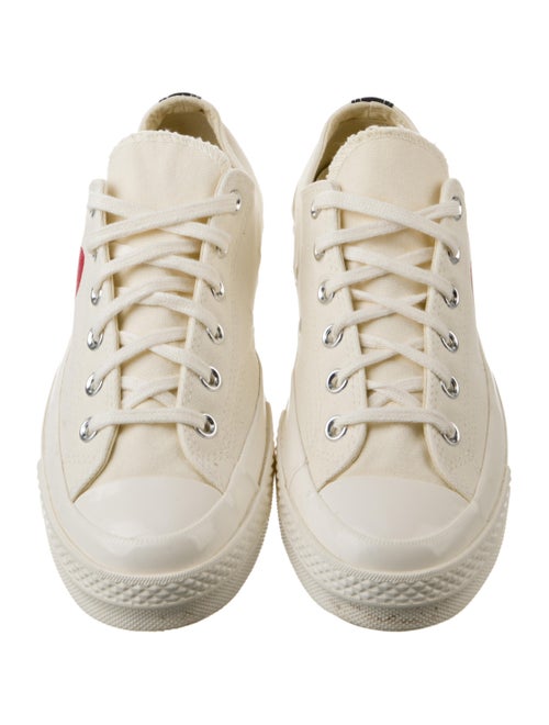 Comme des Garçons Play x Converse Canvas Graphic Print Sneakers