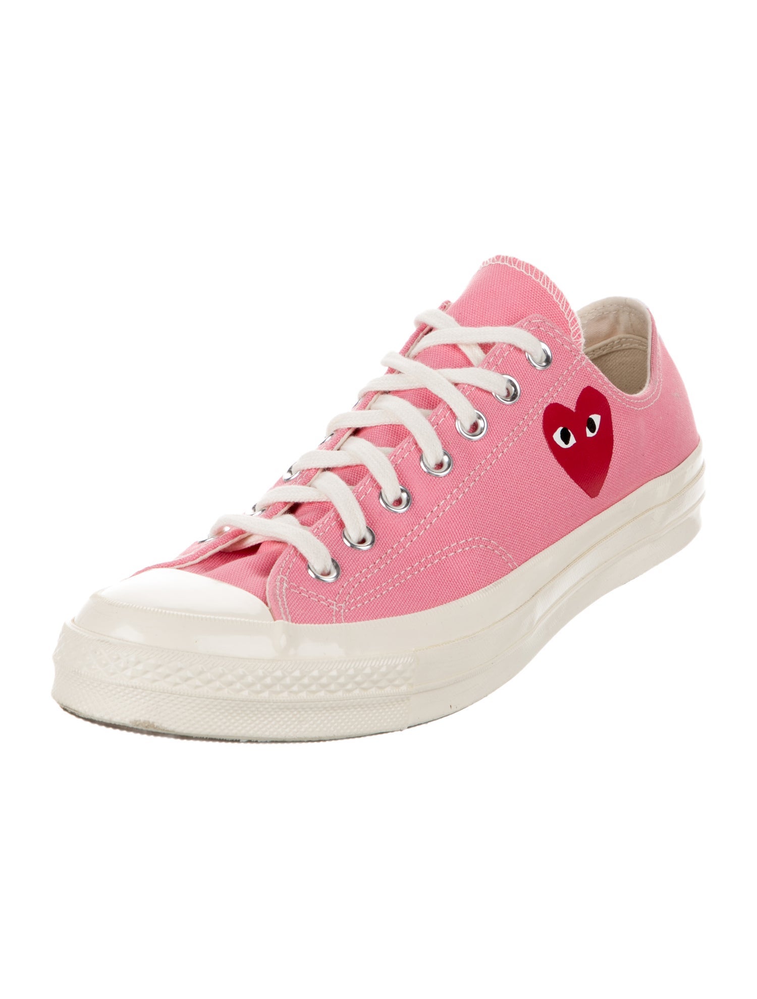 Comme des Garçons Play x Converse Canvas Printed Sneakers
