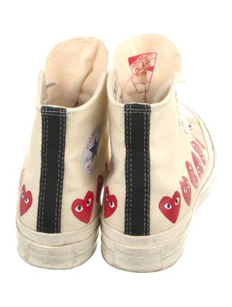 Comme des Garçons Play x Converse Canvas Sneakers