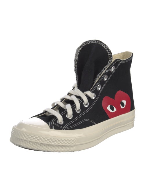 Comme des Garçons Play x Converse Canvas Printed Sneakers