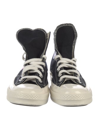Comme des Garçons Play x Converse Canvas Printed Sneakers