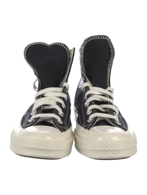 Comme des Garçons Play x Converse Canvas Printed Sneakers