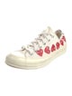 Comme des Garçons Play x Converse Canvas Printed Sneakers