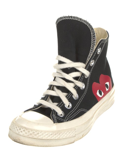 Comme des Garçons Play x Converse Canvas Printed Sneakers