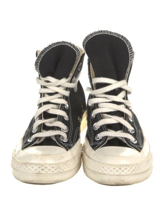 Comme des Garçons Play x Converse Canvas Printed Sneakers