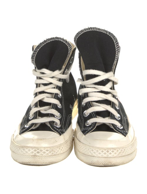 Comme des Garçons Play x Converse Canvas Printed Sneakers