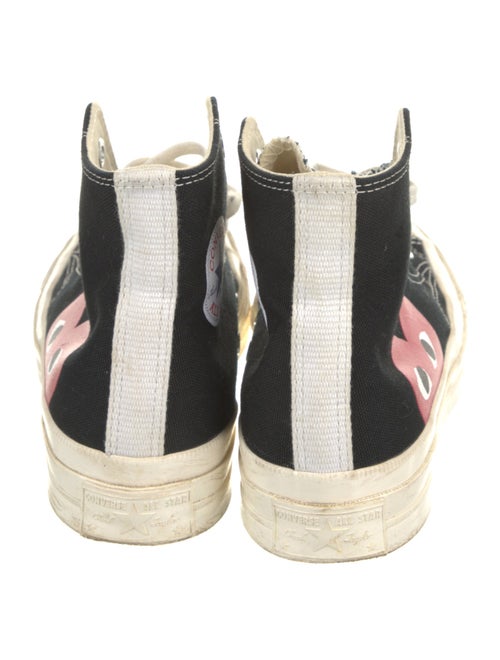 Comme des Garçons Play x Converse Canvas Printed Sneakers