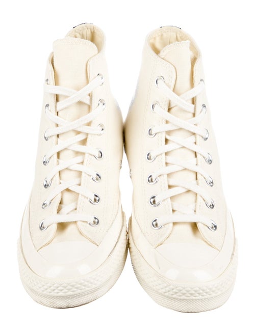 Comme des Garçons Play x Converse Canvas Printed Sneakers
