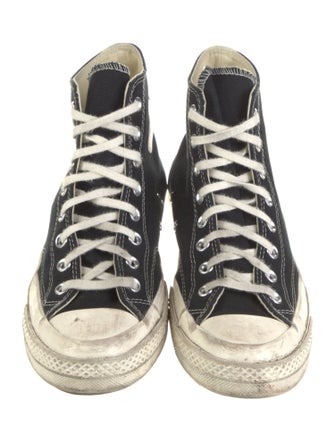 Comme des Garçons Play x Converse Canvas Printed Sneakers