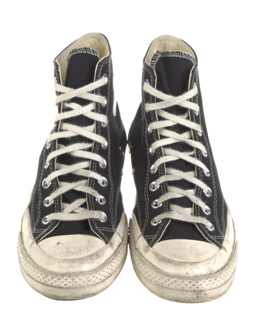 Comme des Garçons Play x Converse Canvas Printed Sneakers