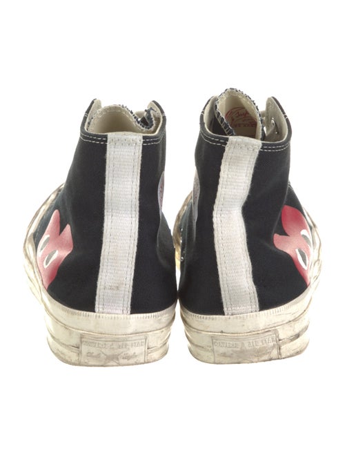 Comme des Garçons Play x Converse Canvas Printed Sneakers