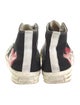 Comme des Garçons Play x Converse Canvas Printed Sneakers