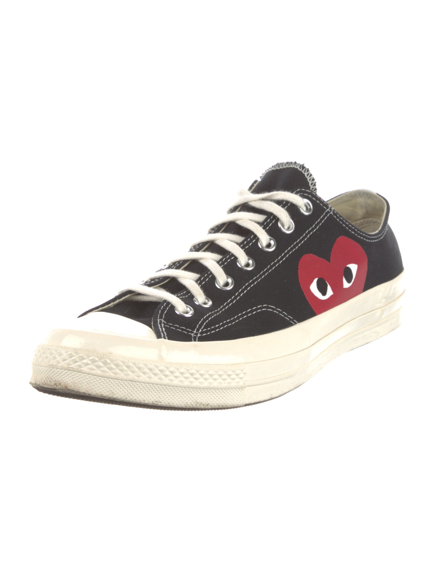 Comme des Garçons Play x Converse Canvas Graphic Print Sneakers