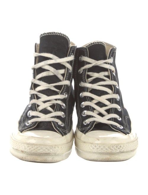 Comme des Garçons Play x Converse Canvas Graphic Print Sneakers