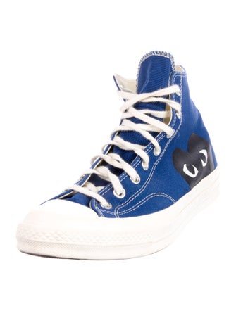 Comme des Garçons Play x Converse Canvas Graphic Print Sneakers