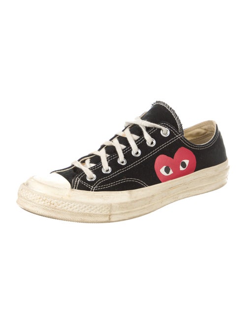 Comme des Garçons Play x Converse Canvas Graphic Print Sneakers