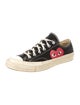 Comme des Garçons Play x Converse Canvas Graphic Print Sneakers