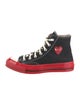 Comme des Garçons Play x Converse Canvas Colorblock Pattern Sneakers
