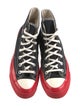 Comme des Garçons Play x Converse Canvas Colorblock Pattern Sneakers