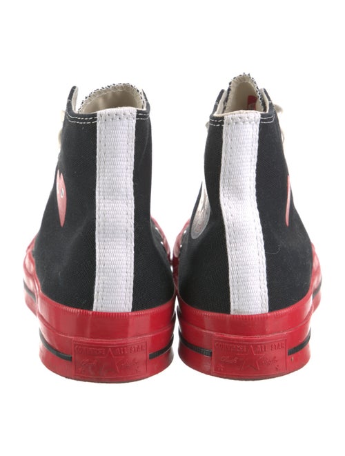 Comme des Garçons Play x Converse Canvas Colorblock Pattern Sneakers