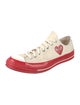 Comme des Garçons Play x Converse Canvas Printed Sneakers