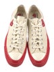 Comme des Garçons Play x Converse Canvas Printed Sneakers