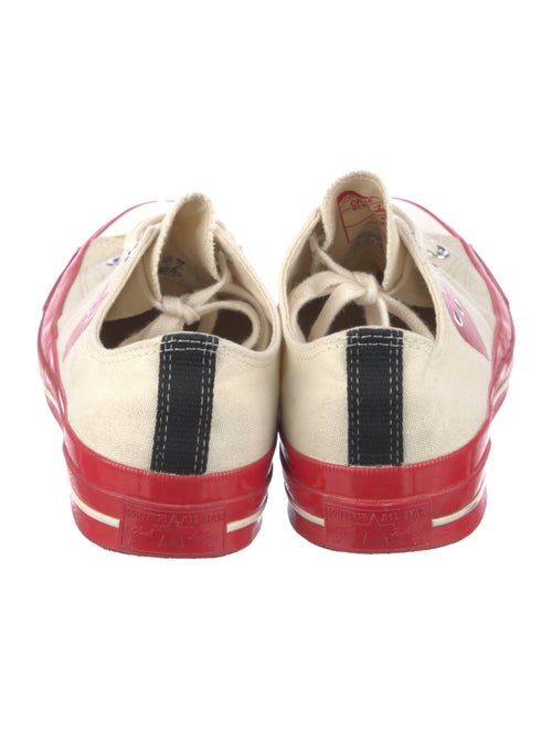 Comme des Garçons Play x Converse Canvas Printed Sneakers