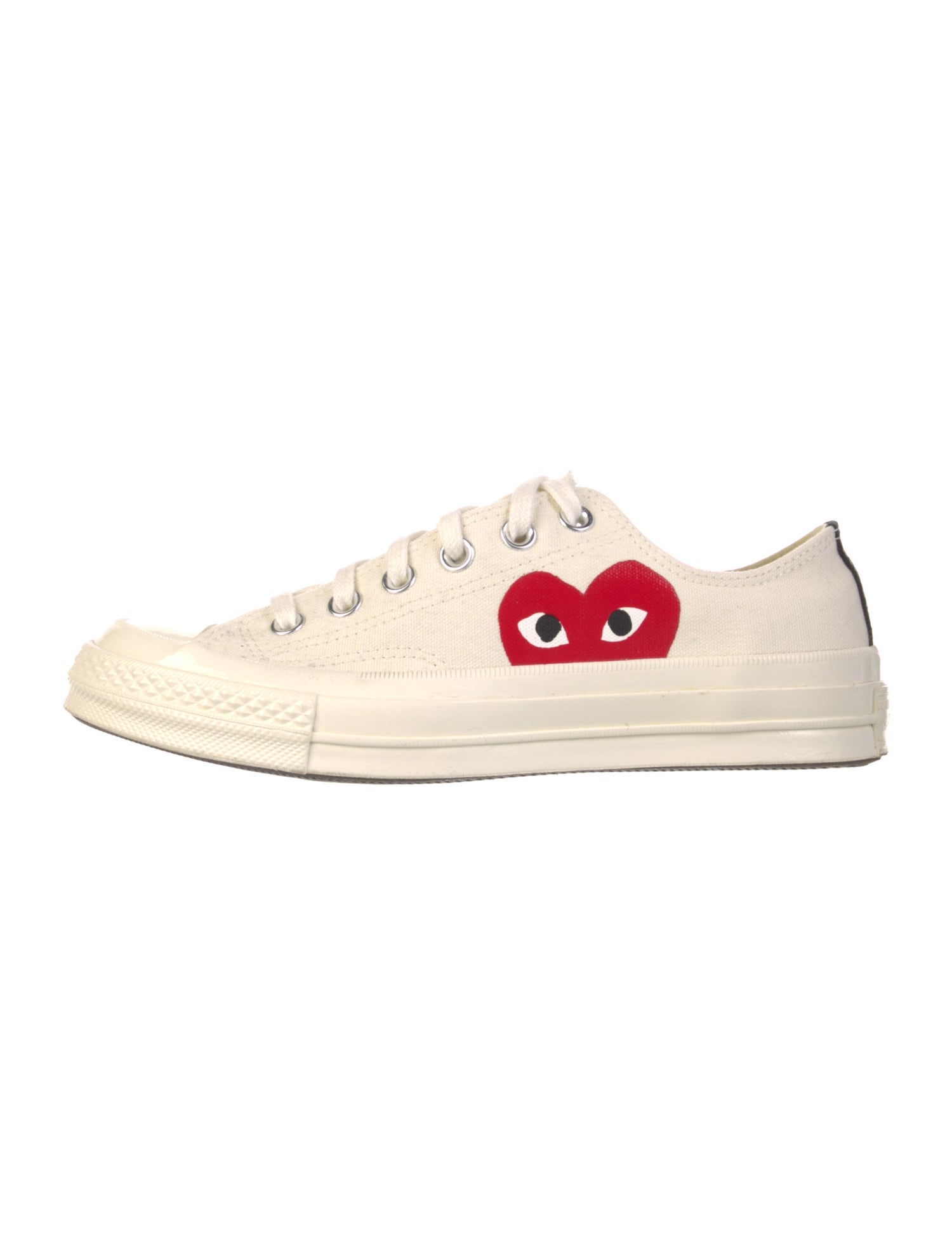 Comme des Garçons Play x Converse Canvas Printed Sneakers
