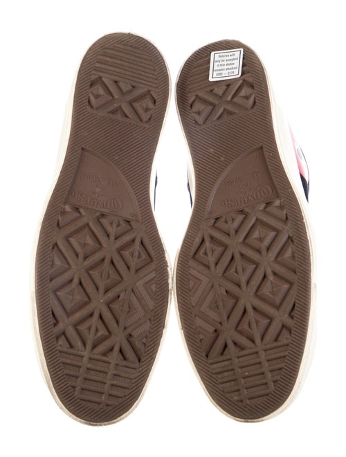 Comme des Garçons Play x Converse Canvas Printed Sneakers