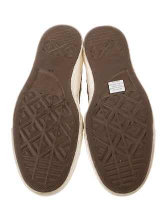 Comme des Garçons Play x Converse Canvas Printed Sneakers