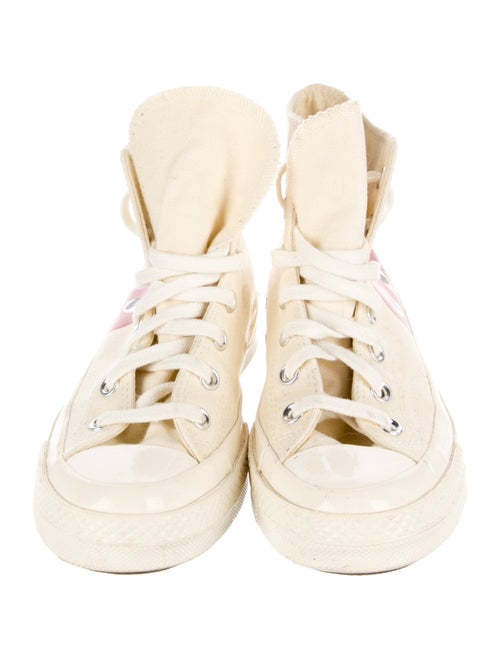 Comme des Garçons Play x Converse Canvas Printed Sneakers