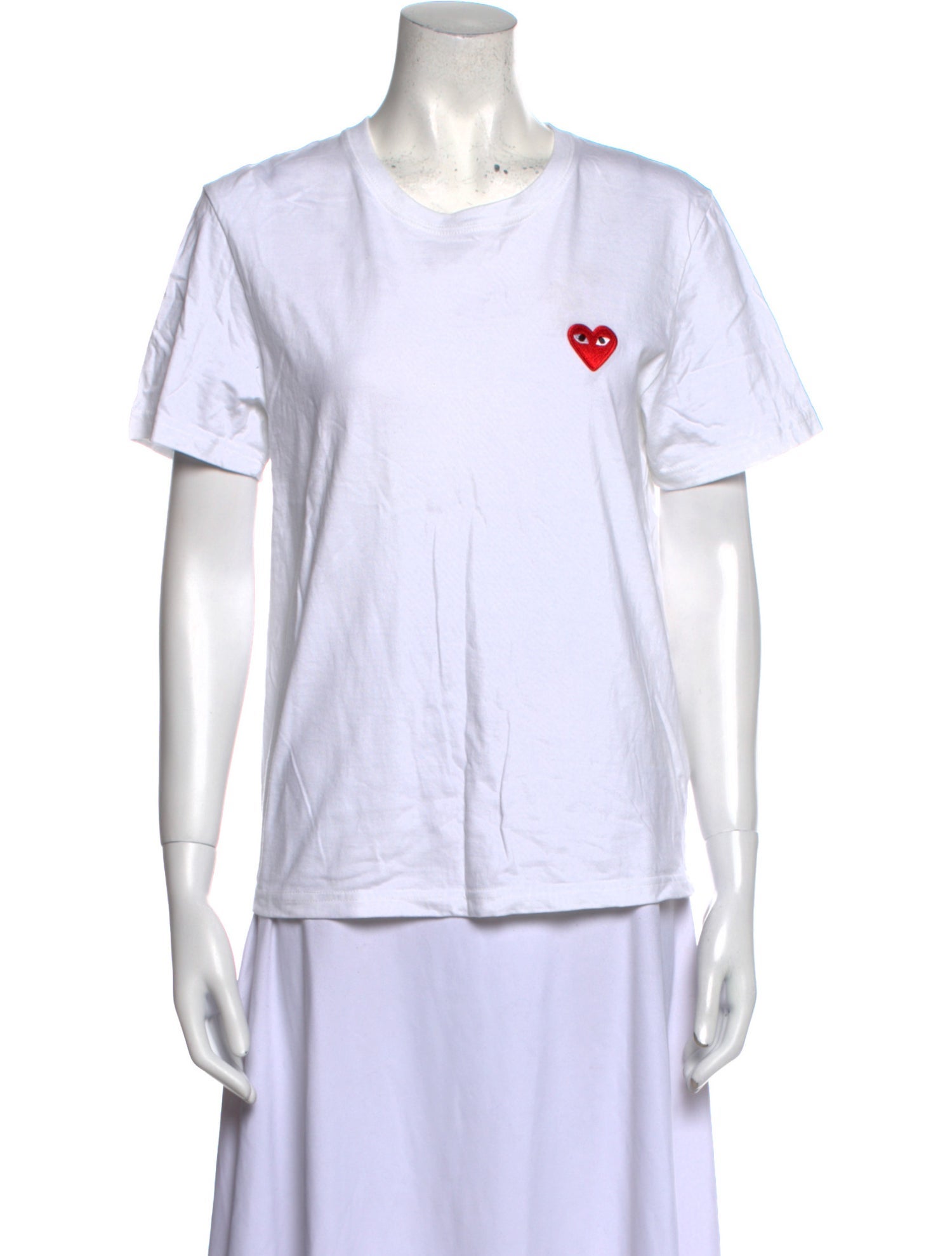 Comme des Garçons Play Crew Neck Short Sleeve T-Shirt