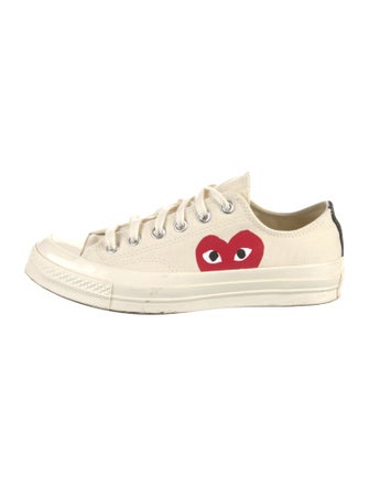 Comme des Garçons Play x Converse Canvas Sneakers