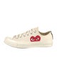 Comme des Garçons Play x Converse Canvas Sneakers