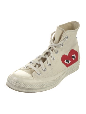 Comme des Garçons Play x Converse Canvas Sneakers