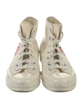 Comme des Garçons Play x Converse Canvas Sneakers