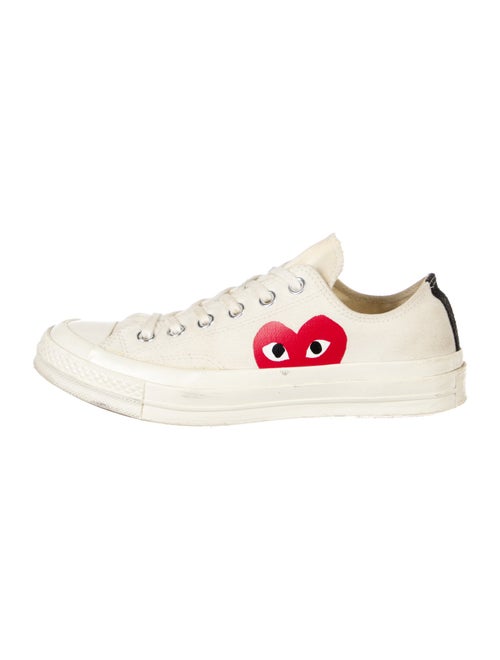 Comme des Garçons Play x Converse Canvas Graphic Print Sneakers