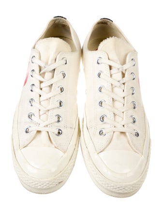 Comme des Garçons Play x Converse Canvas Graphic Print Sneakers